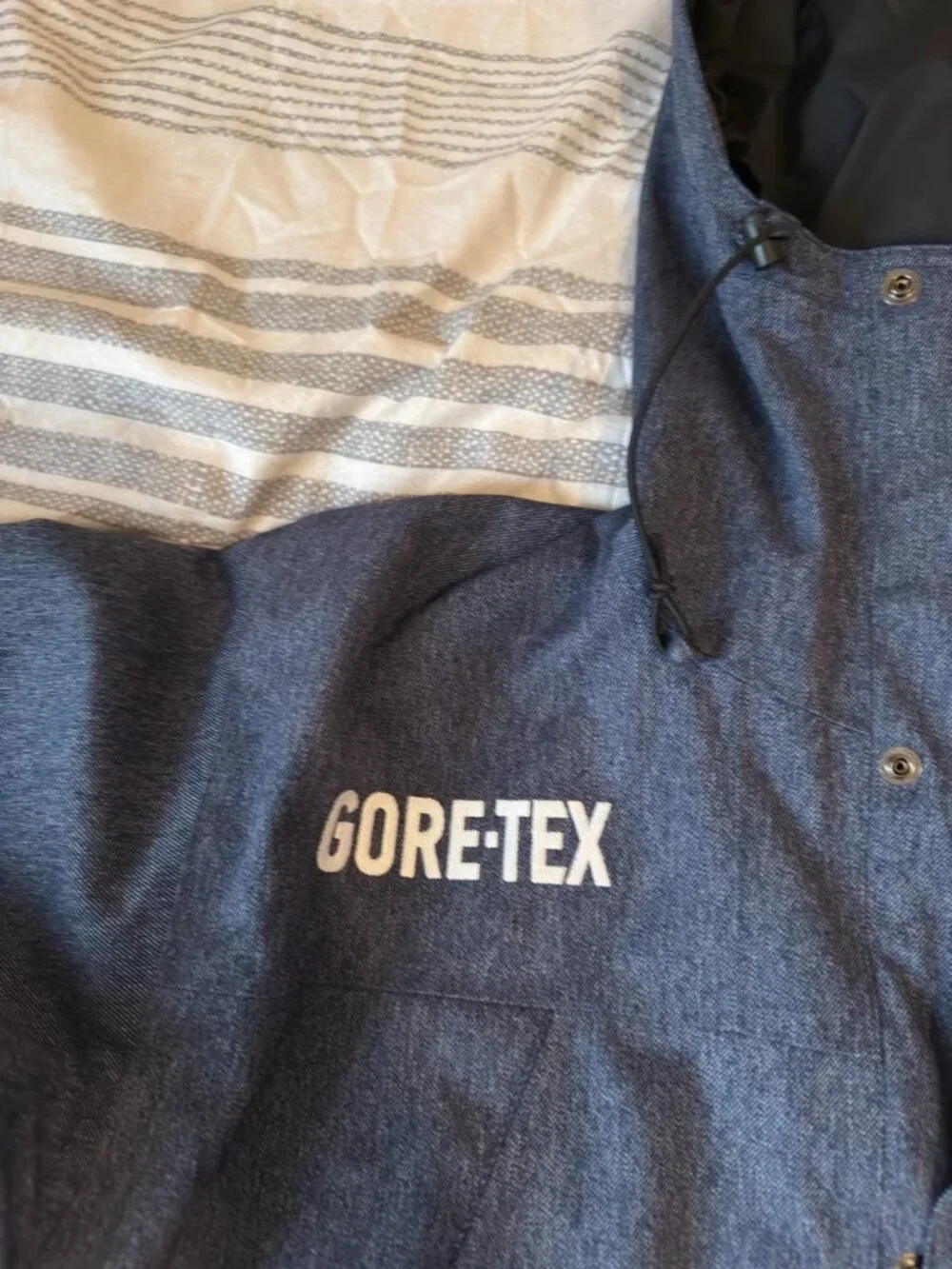 The North Face GORE-TEX Waterproof Jacket Blue Size L